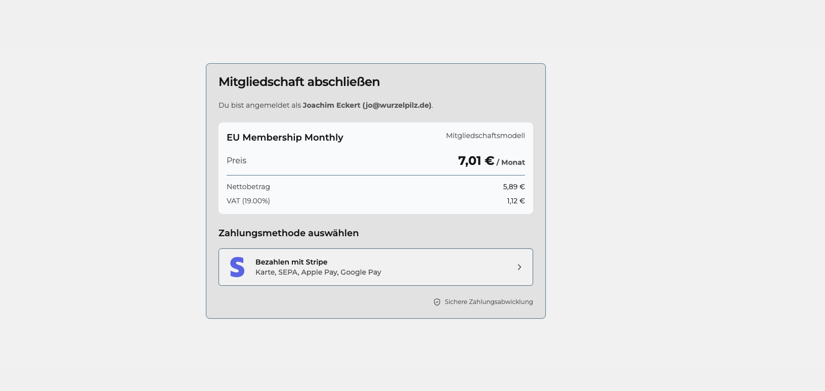 octahub Mitglieder-Onboarding